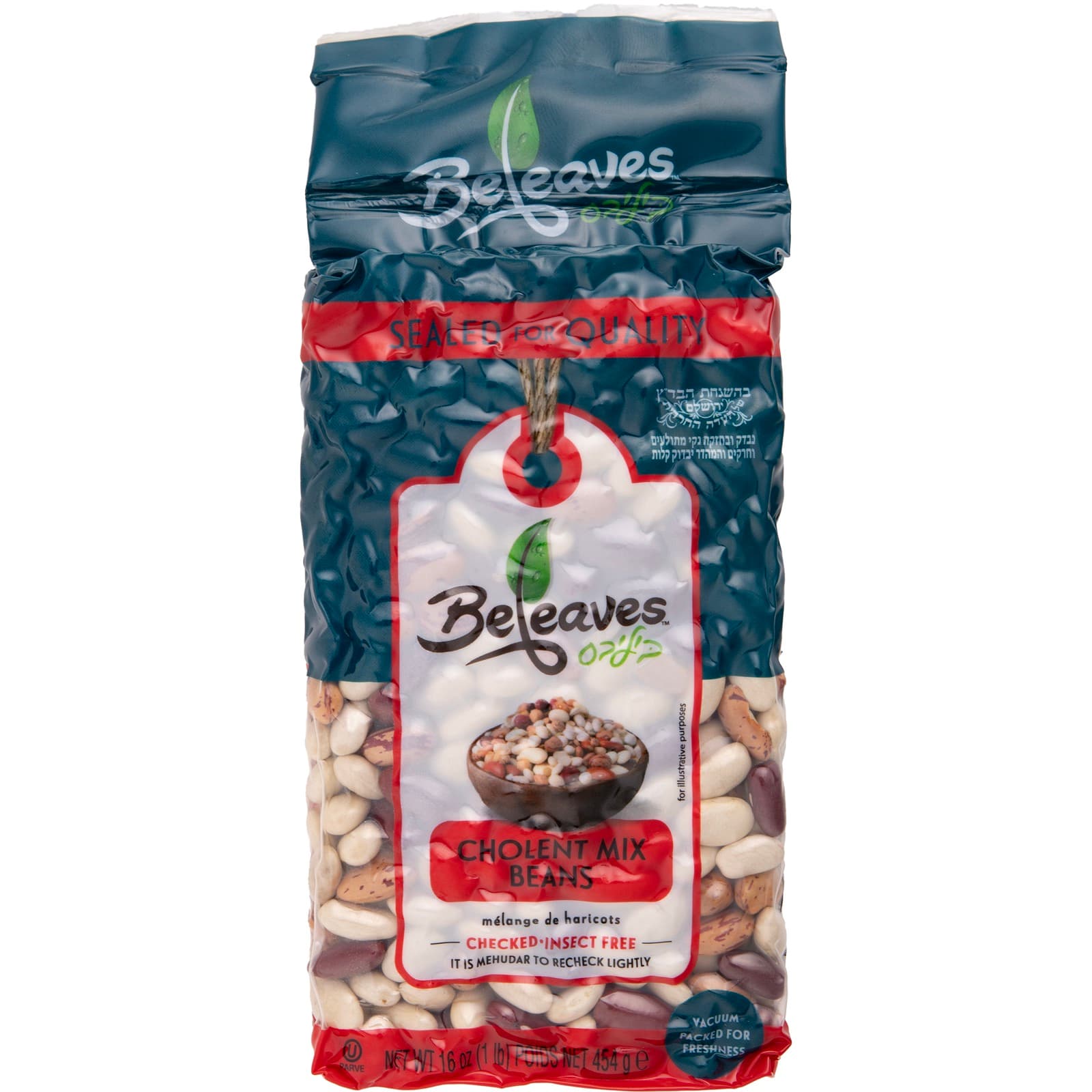 Chulent Mix with serving ideas and fresh ingredients