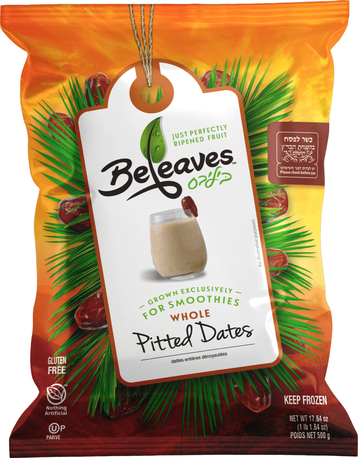 Frozen Pitted Dates