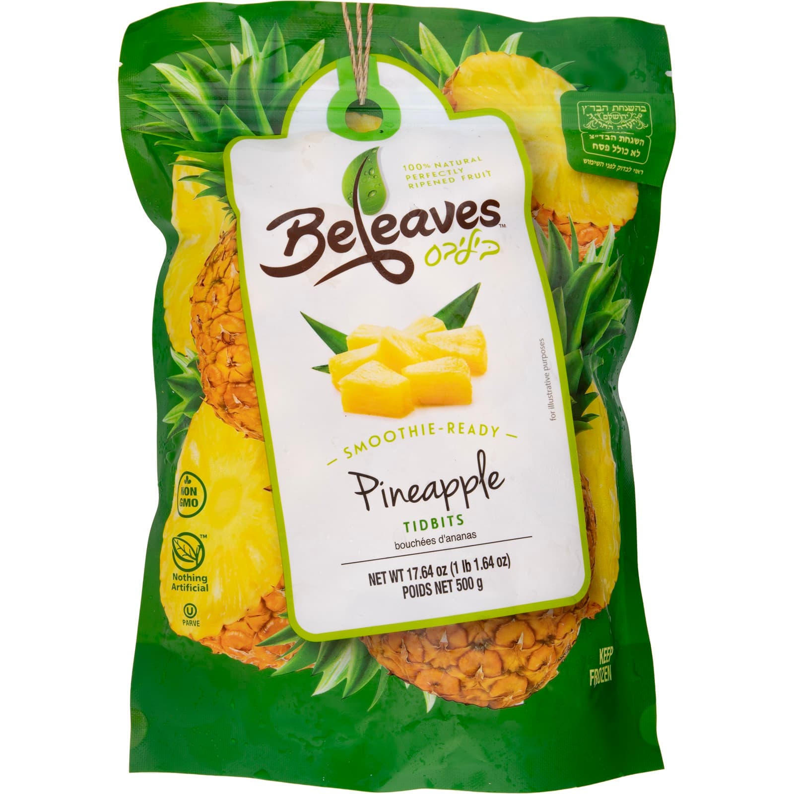 Pineapple Tidbits with serving ideas and fresh ingredients